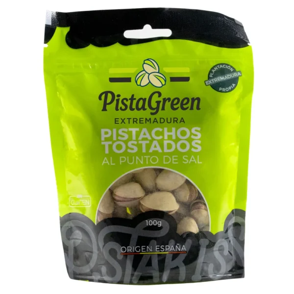 Bolsa 100 g Pistachos tostados al punto de sal
